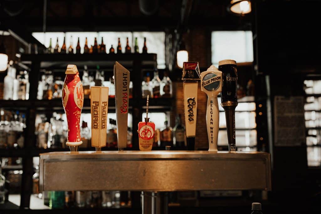 Bar picture MHS B K mile high station denver colorado wedding portrait photographer 263 websize 1024x683