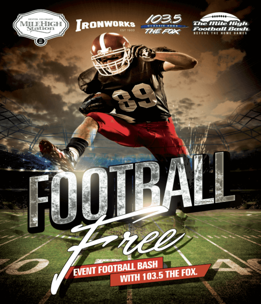 Mile High Football Bash @ both venues Square FFB photo social